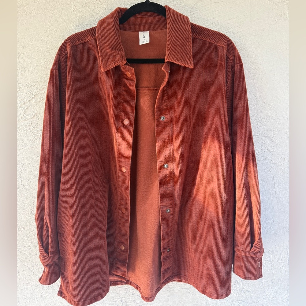 Abound Corduroy Shacket size Medium